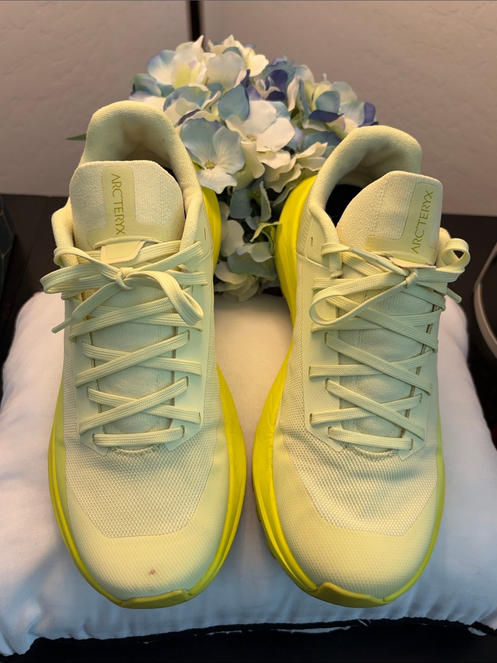 Arc'teryx Women's Pale Yellow Athletic Sneakers
